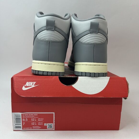 Nike Dunk High WMNS “Aged Grey/Grey Sail” 2023